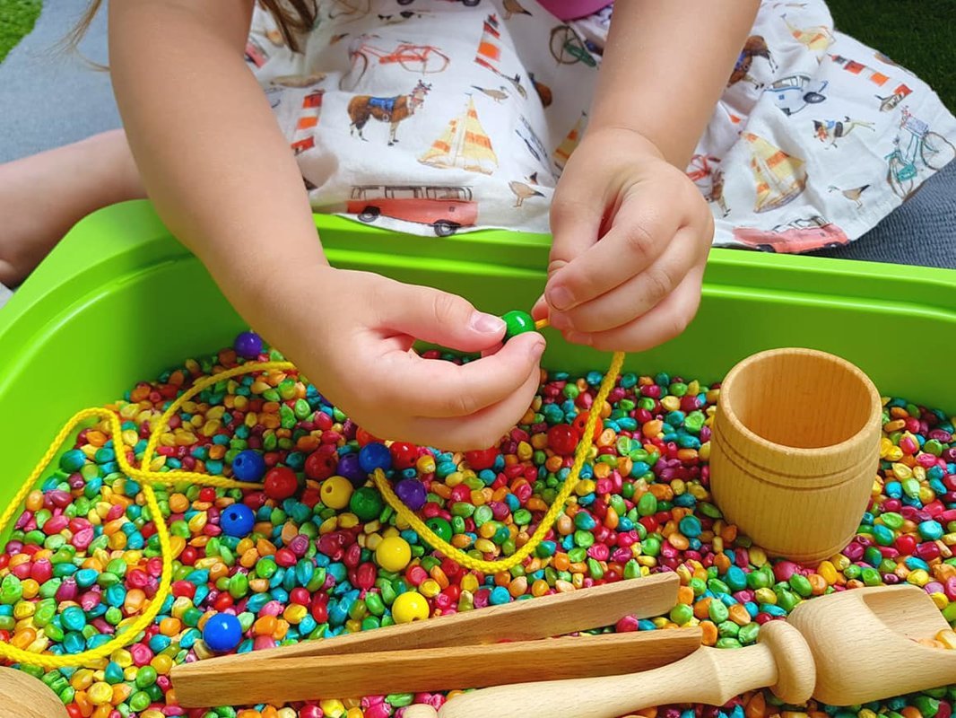 Montessori krāsaino sajūtu komplekts